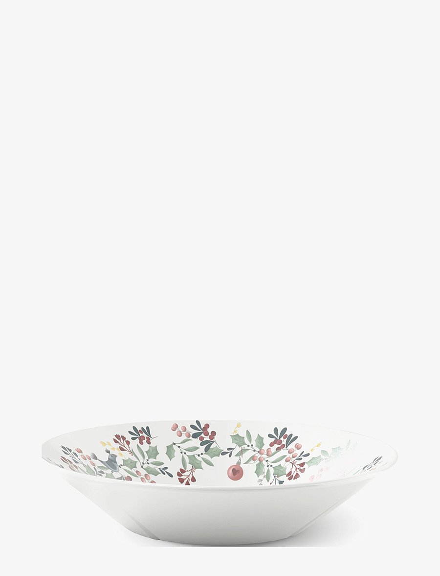 Rosendahl - GC Cottage Bowl Ø19 cm white w. deco - tiefe teller - white w. deco - 1
