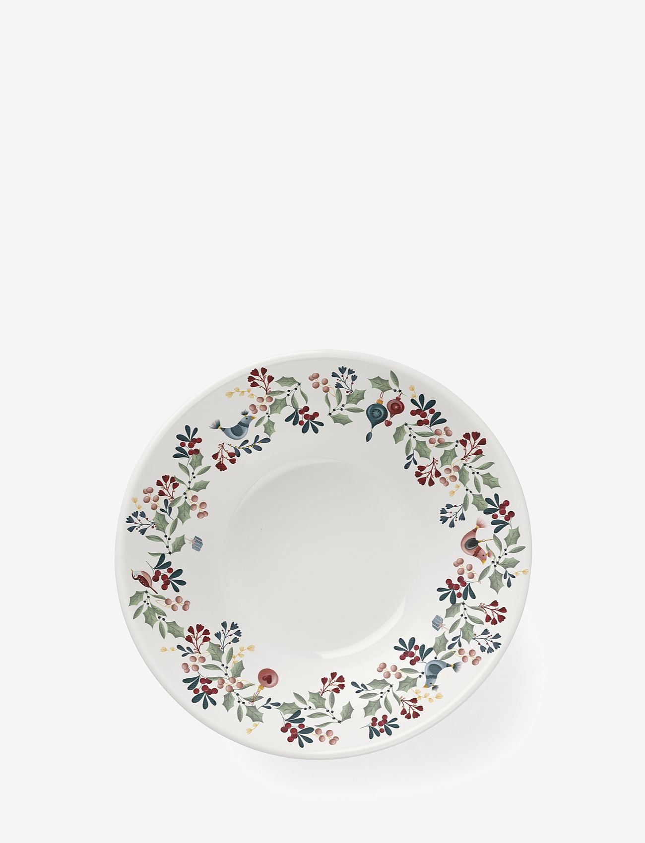 Rosendahl - GC Cottage Skål Ø19 cm hvid m. deko - dybe tallerkner - white w. deco - 2