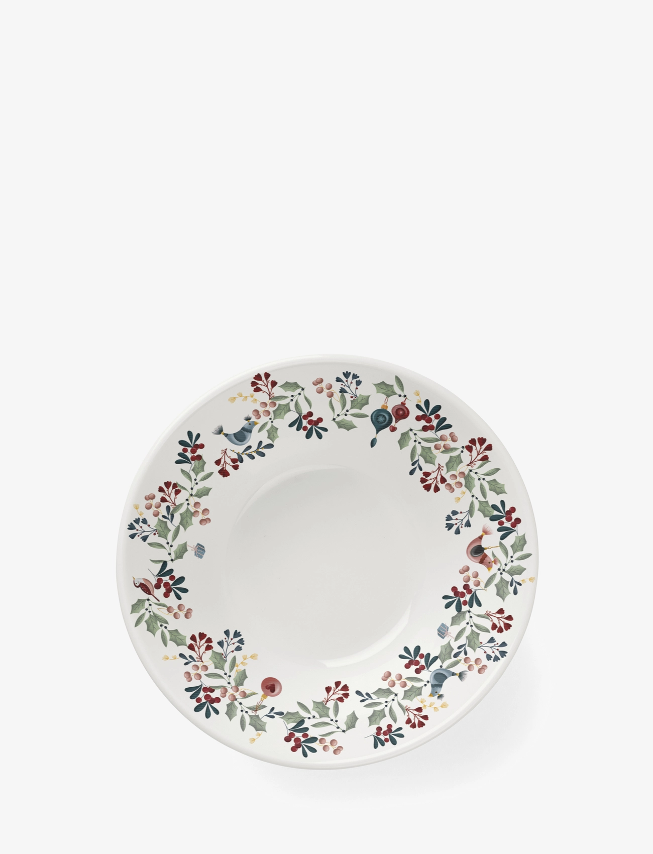 Rosendahl - GC Cottage Bowl Ø19 cm white w. deco - tiefe teller - white w. deco - 2