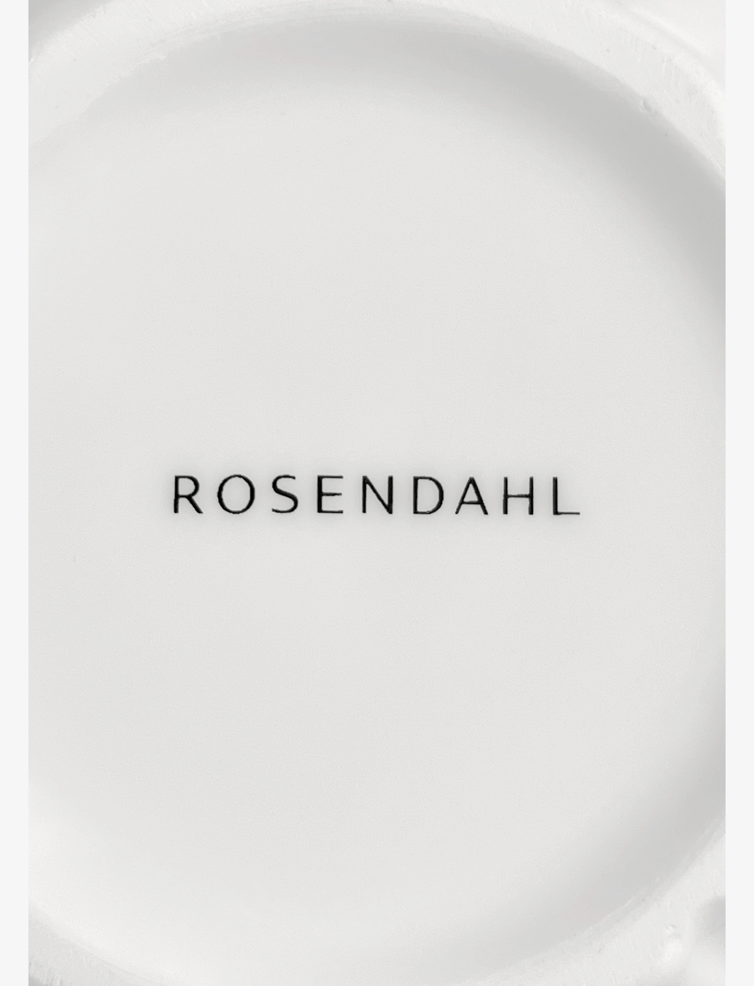 Rosendahl - GC Cottage Bowl Ø19 cm white w. deco - tiefe teller - white w. deco - 3