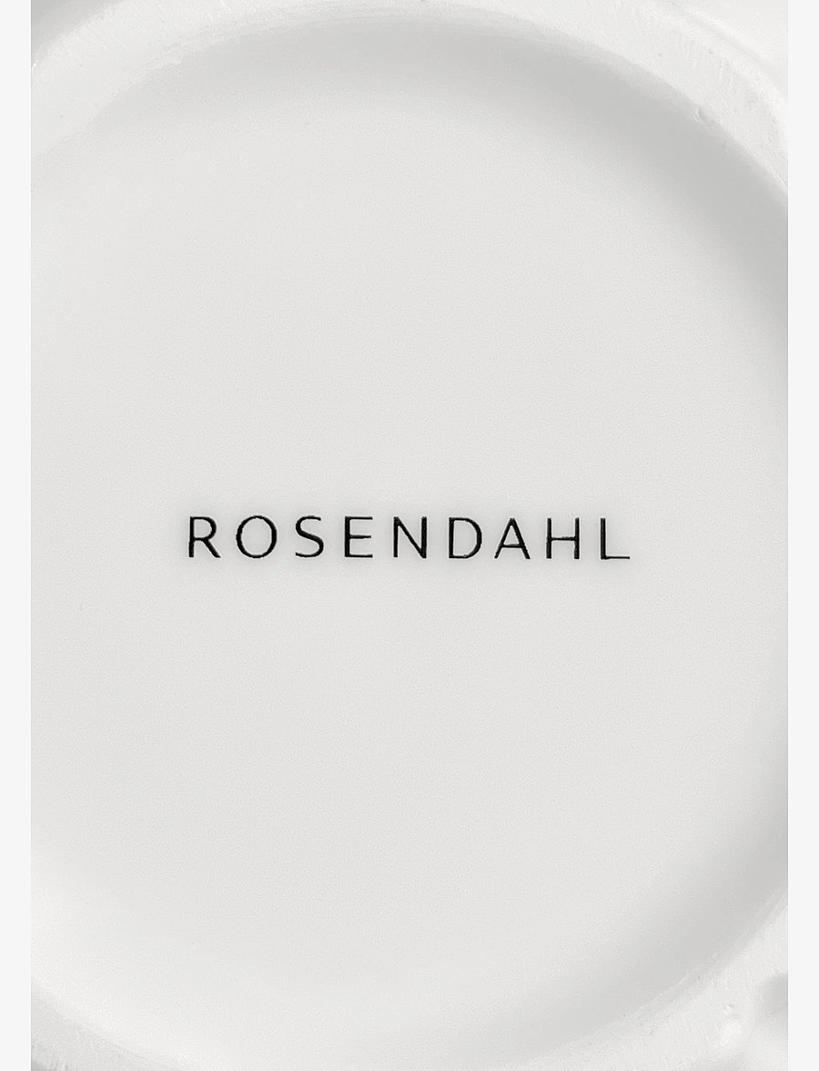 Rosendahl - GC Cottage Bowl Ø19 cm white w. deco - tiefe teller - white w. deco - 3