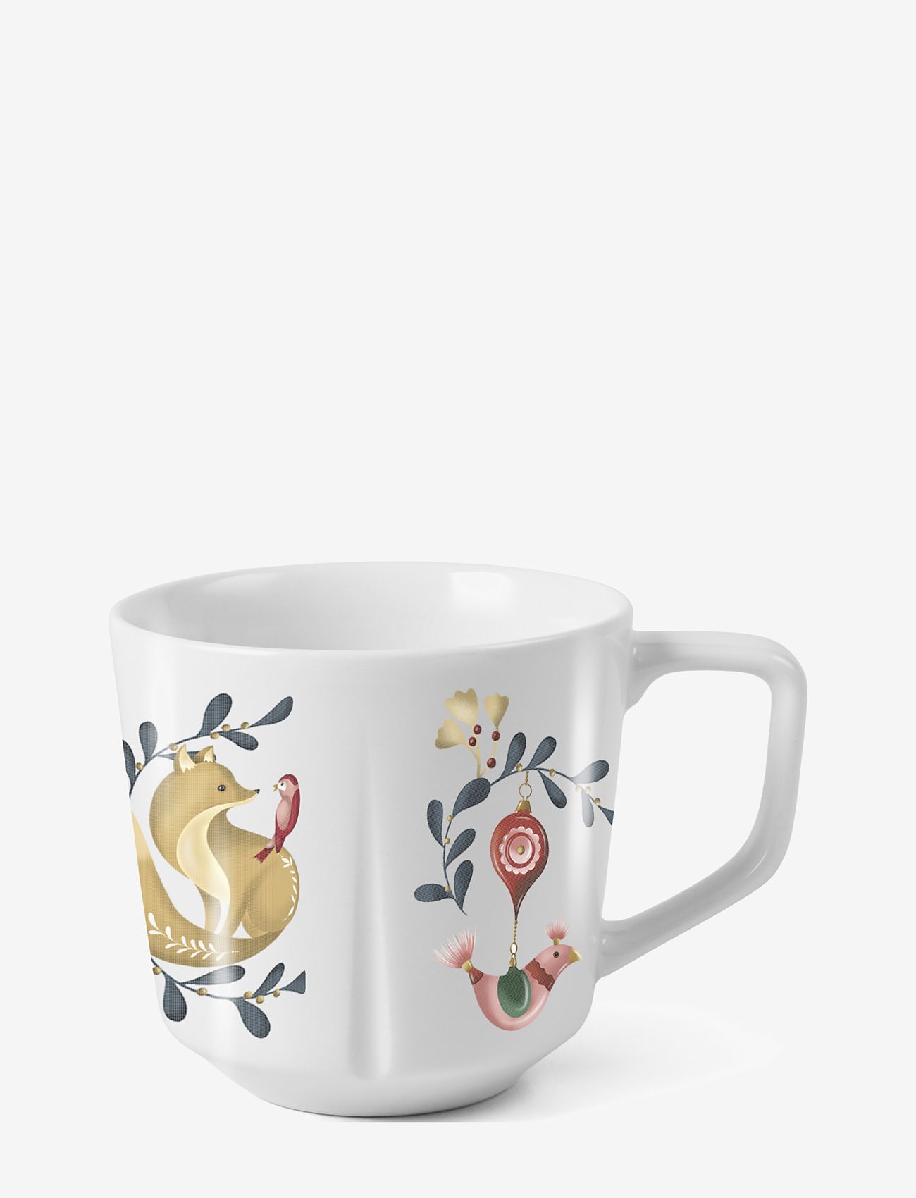 Rosendahl - GC Cottage Krus 30 cl hvid m. deko - køb efter pris - white w. deco - 0