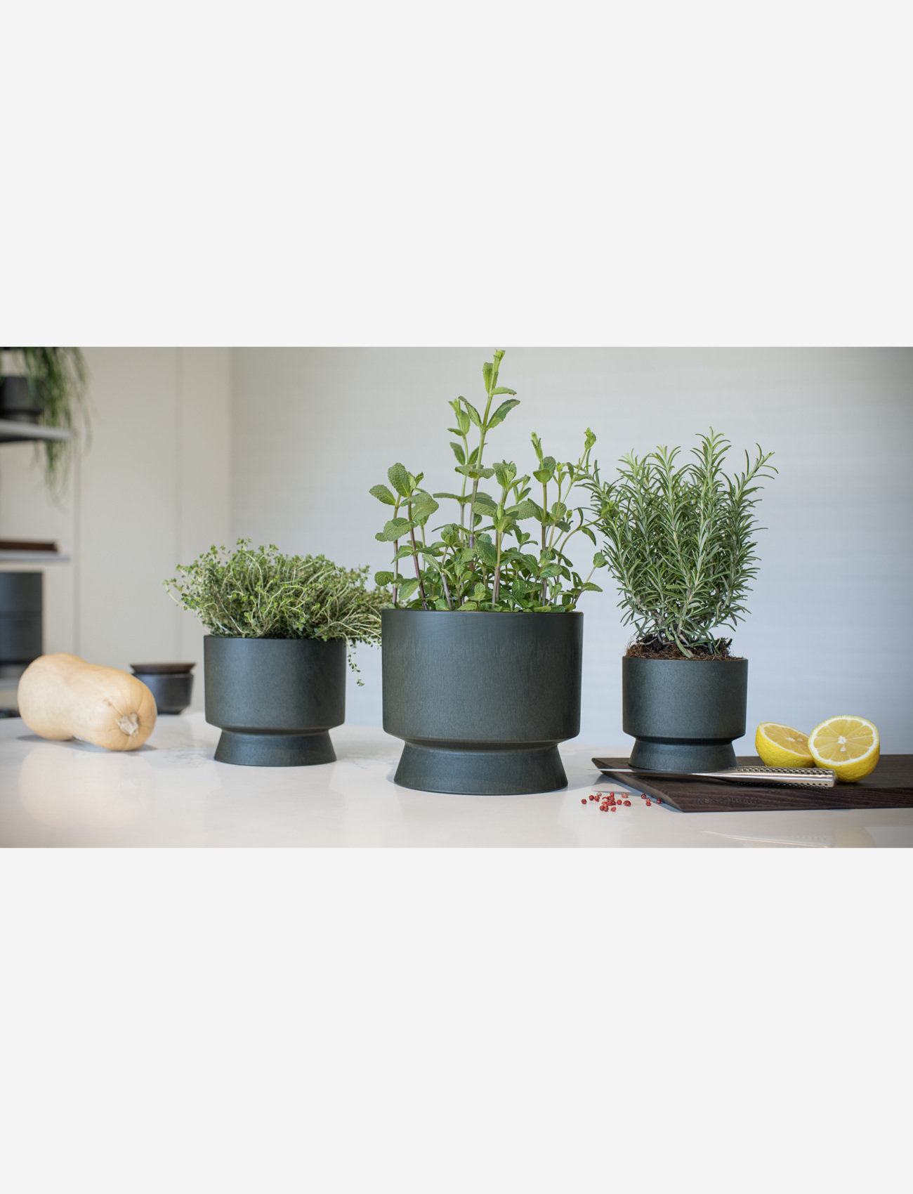 Rosendahl - RO Flowerpot Ø12 cm - lowest prices - dark green - 1