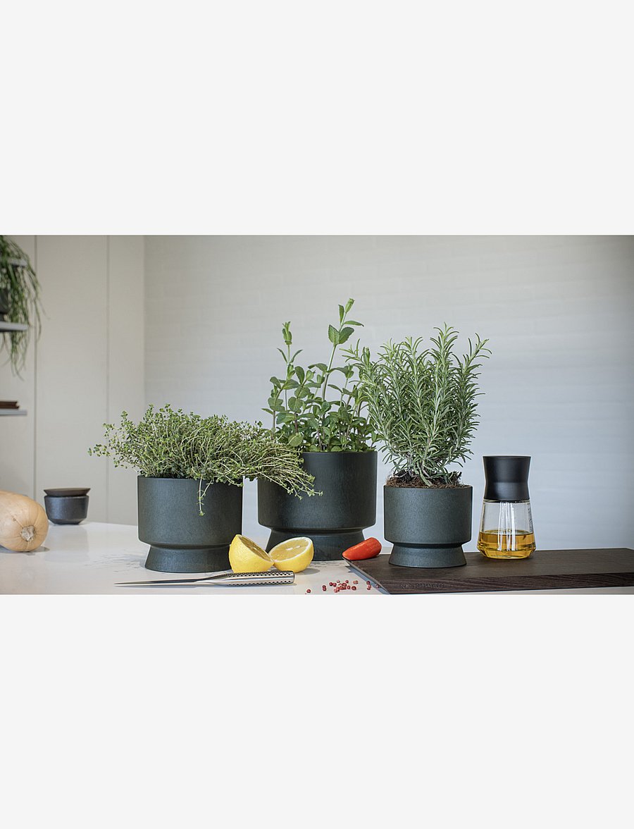 Rosendahl - RO Flowerpot Ø15 cm - blumentöpfe - dark green - 2