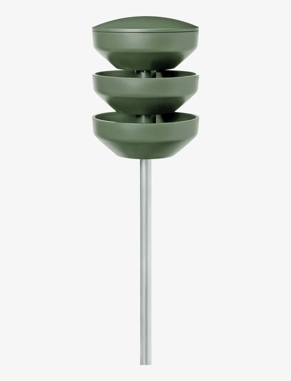 Rosendahl - RO Birds Feeding station on pole - puutarhatarvikkeet - green - 0