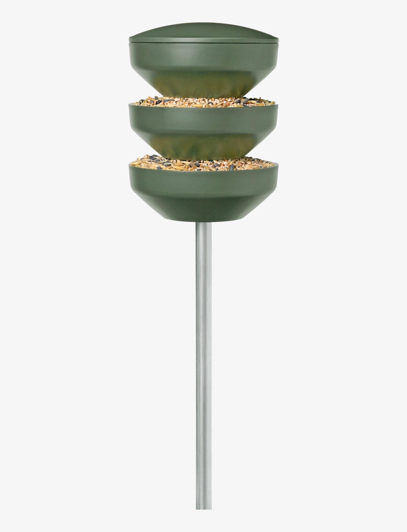 Rosendahl - RO Birds Feeding station on pole - garden accessories - green - 2