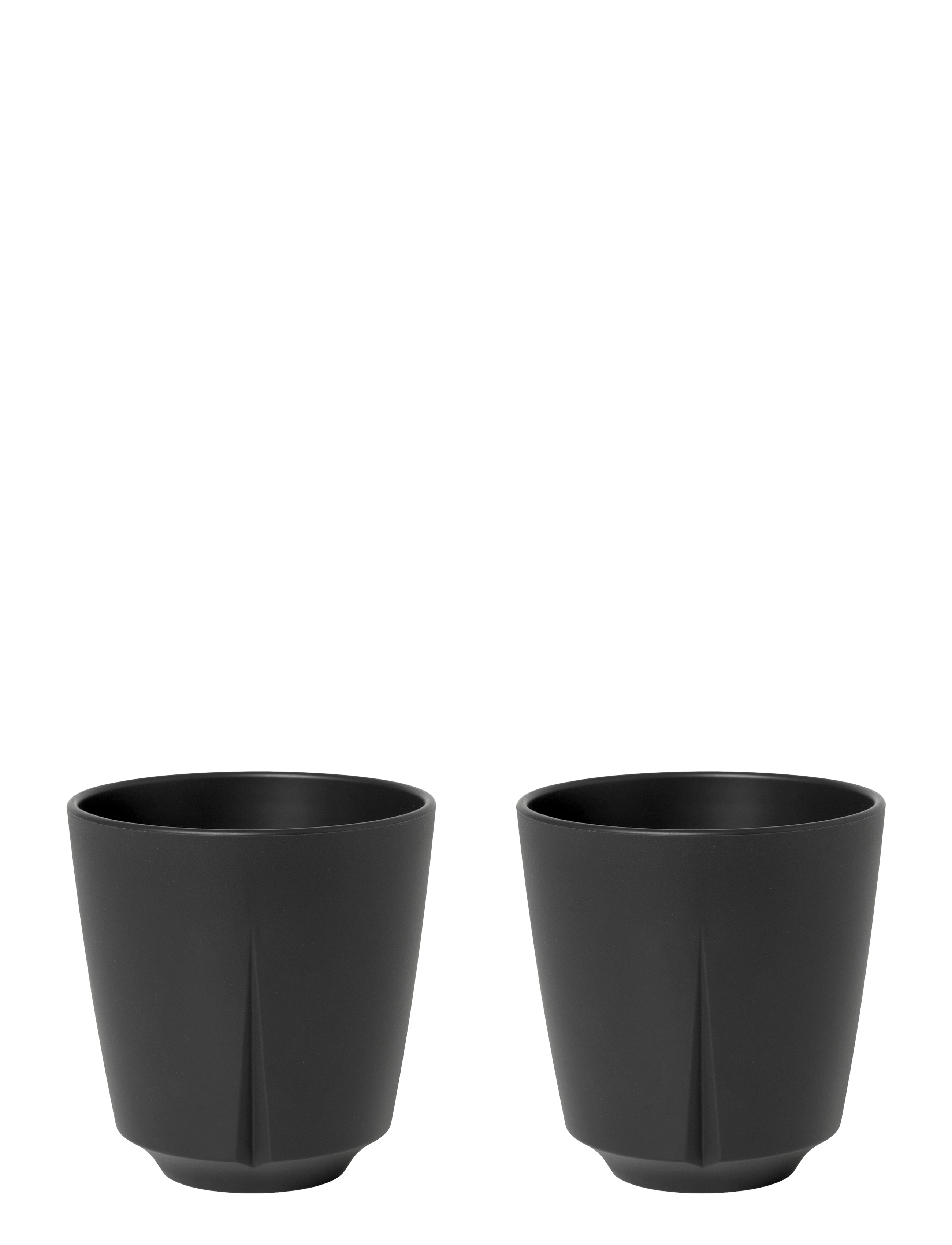 Rosendahl GC Take Krus 30 cl 2 stk. - Krus & Kopper - GREY / black