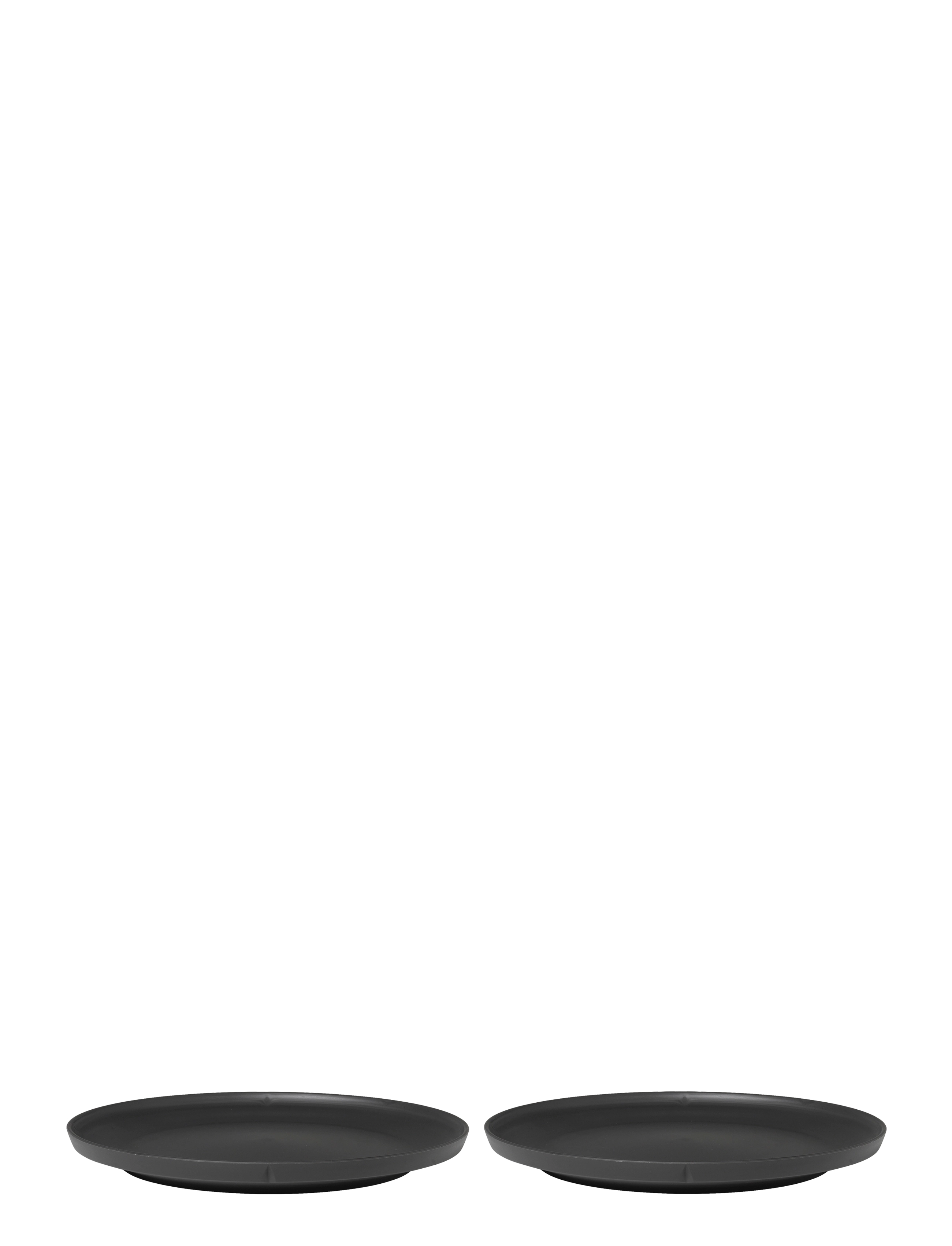 Rosendahl GC Take Tallerken Ø19.5 cm 2 stk. - Kvinder - GREY / black