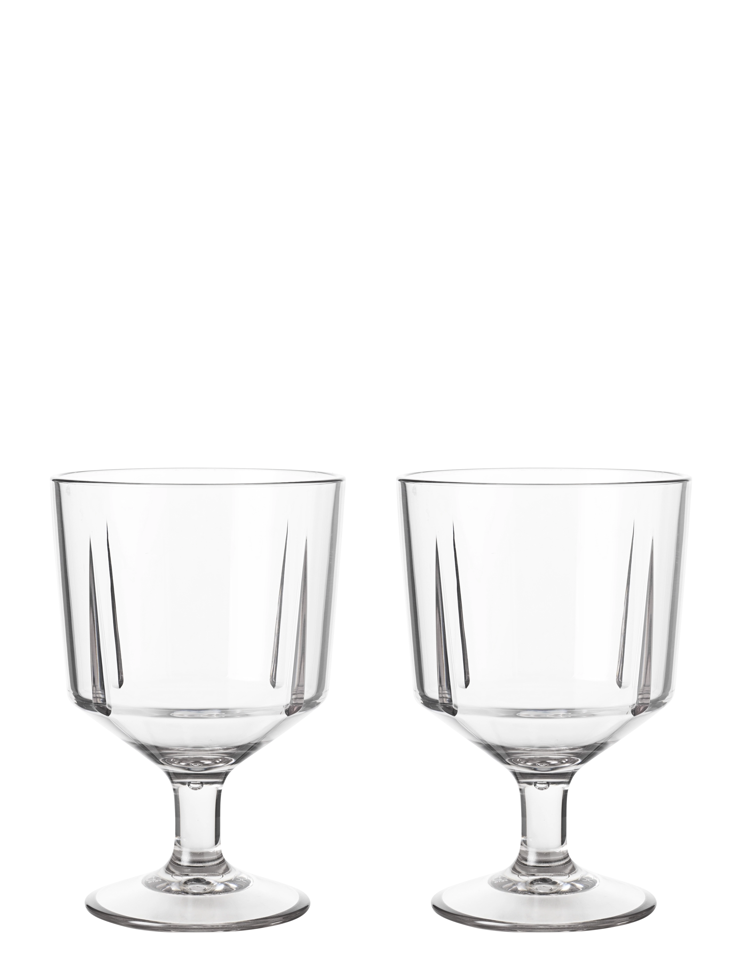 Rosendahl Gc Outdoor Vinglas 26 Cl Klar 2 Stk., Rød Vinglases, Nude, Str: 26 CL
