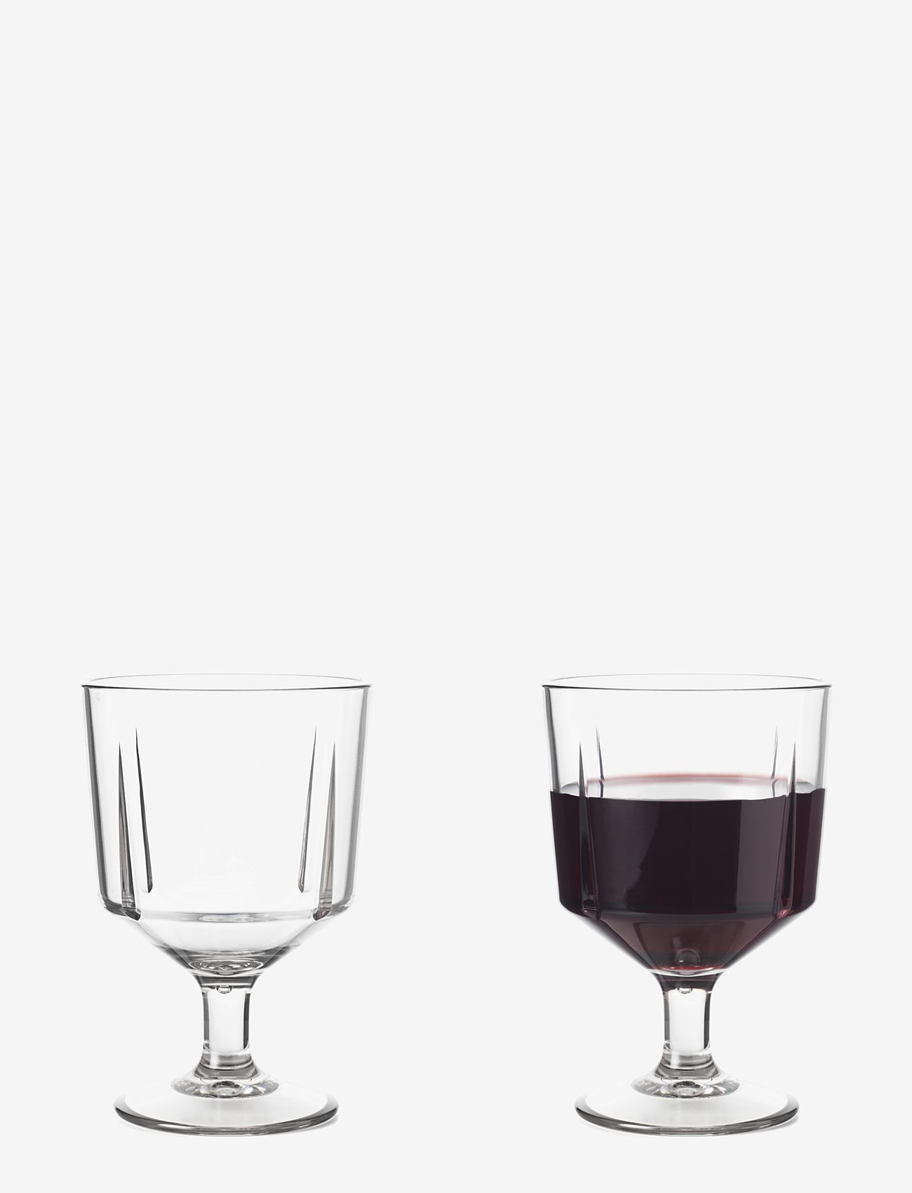 Rosendahl - GC Outdoor Wineglass 26 cl clear 2 pcs. - rotweingläser - clear - 2