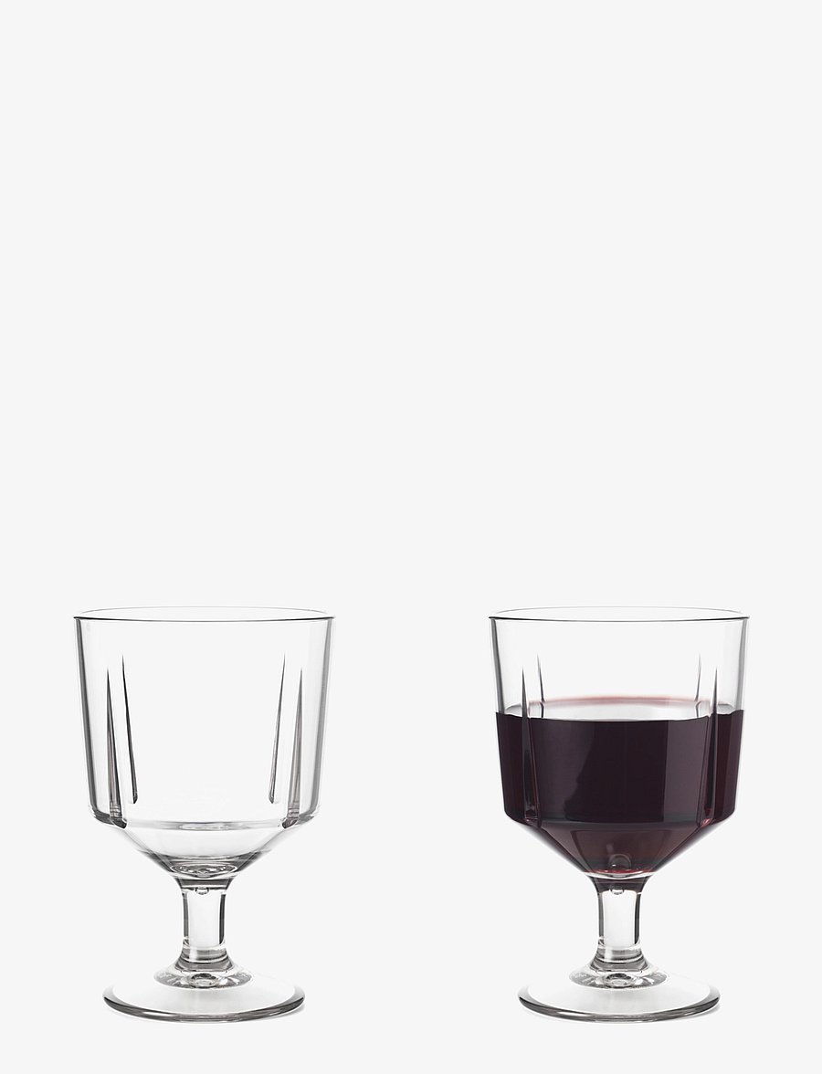 Rosendahl - GC Outdoor Wineglass 26 cl clear 2 pcs. - verres à vin rouge - clear - 3