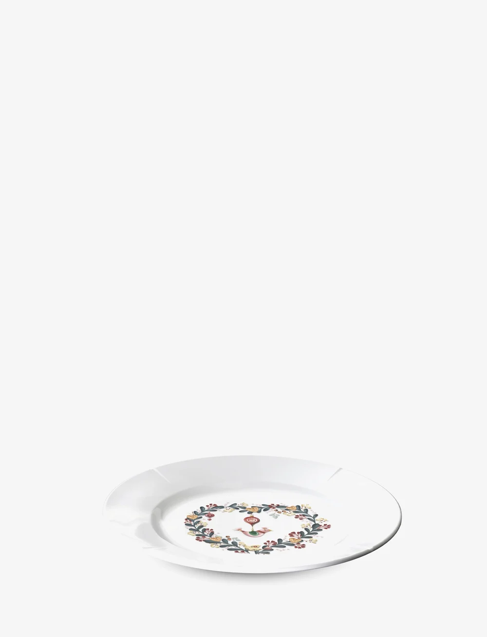 Rosendahl - GC Cottage Plate Ø19.5 cm white w. deco - frühstücksteller - white w. deco - 0