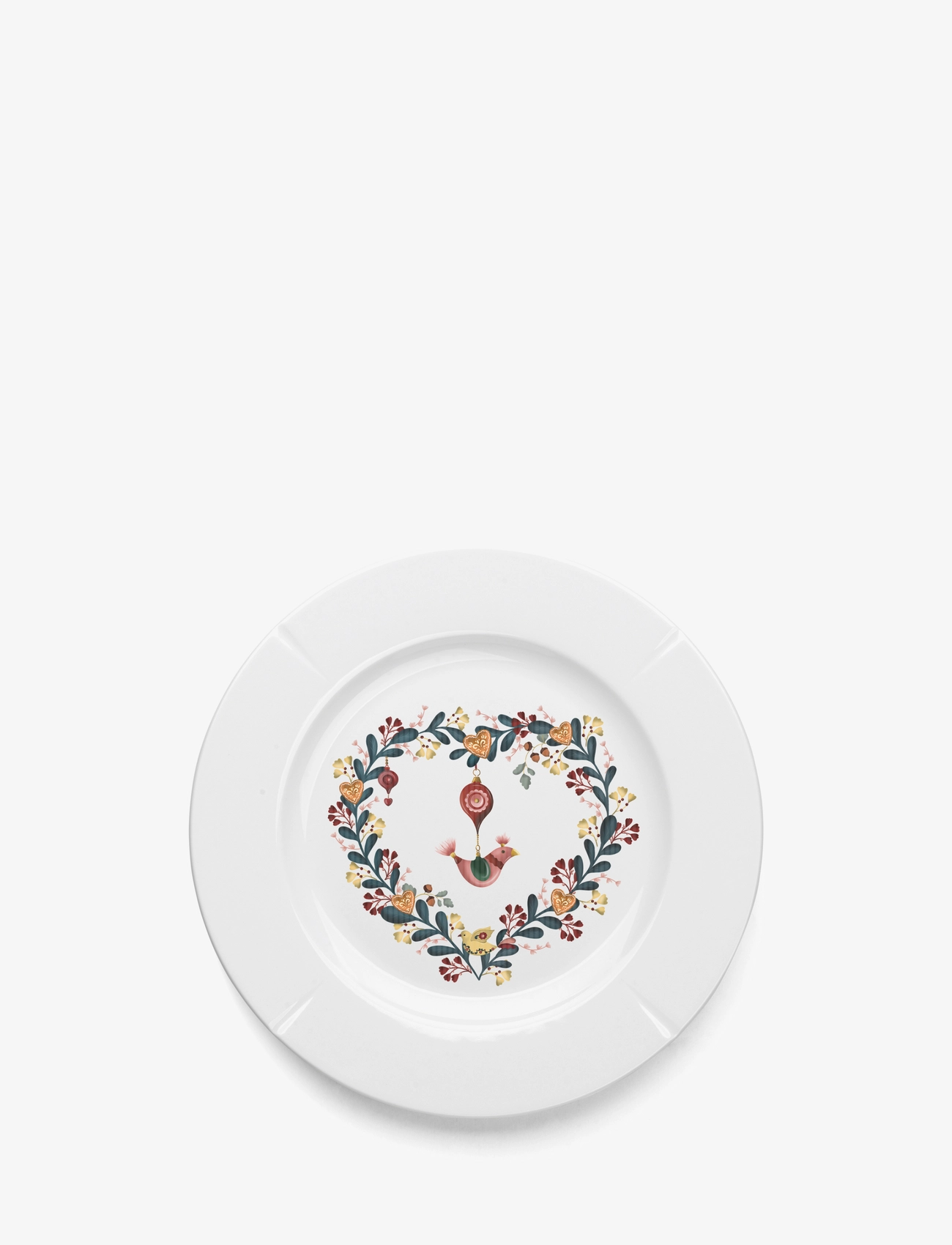 Rosendahl - GC Cottage Plate Ø19.5 cm white w. deco - väikesed taldrikud - white w. deco - 2