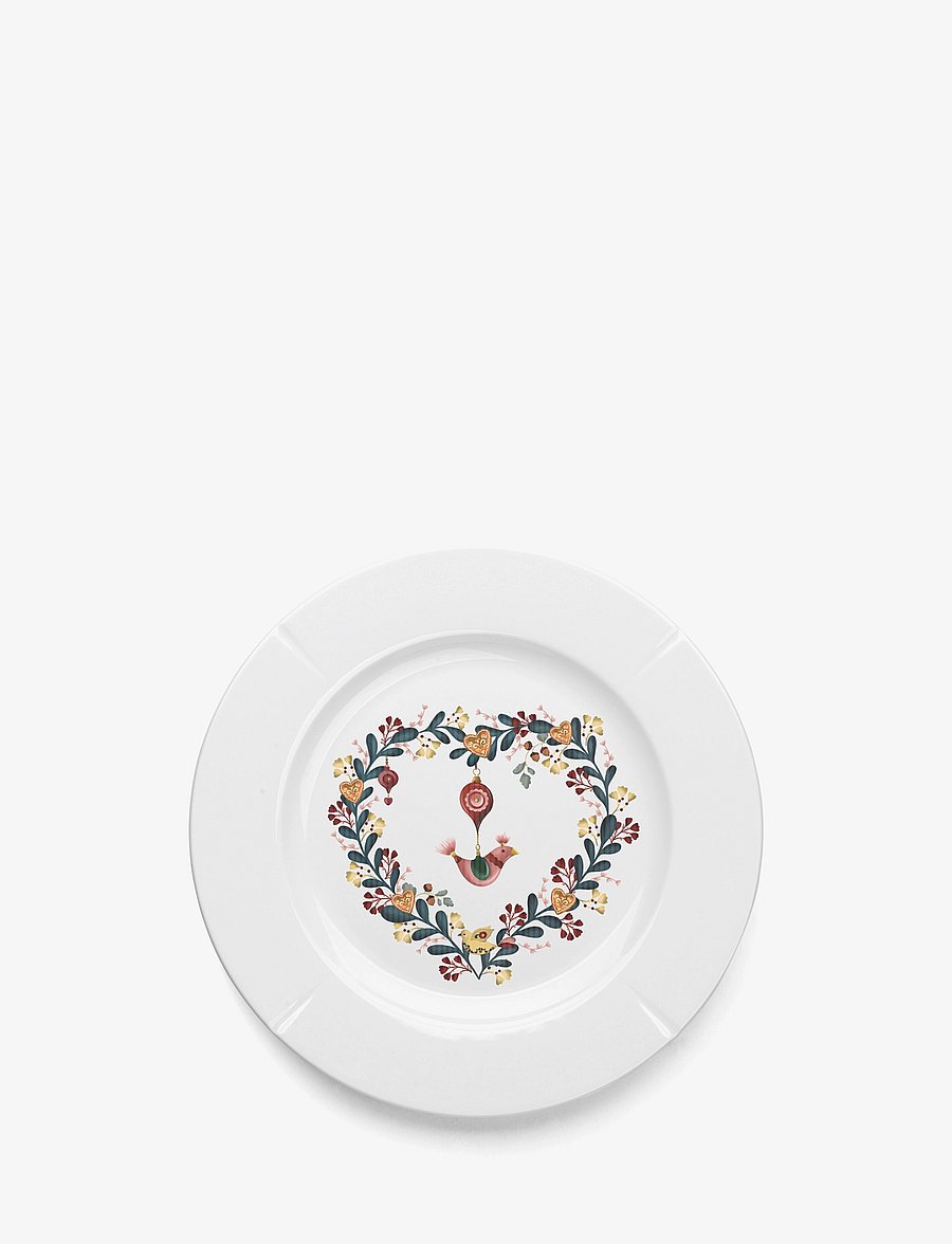 Rosendahl - GC Cottage Plate Ø19.5 cm white w. deco - väikesed taldrikud - white w. deco - 2