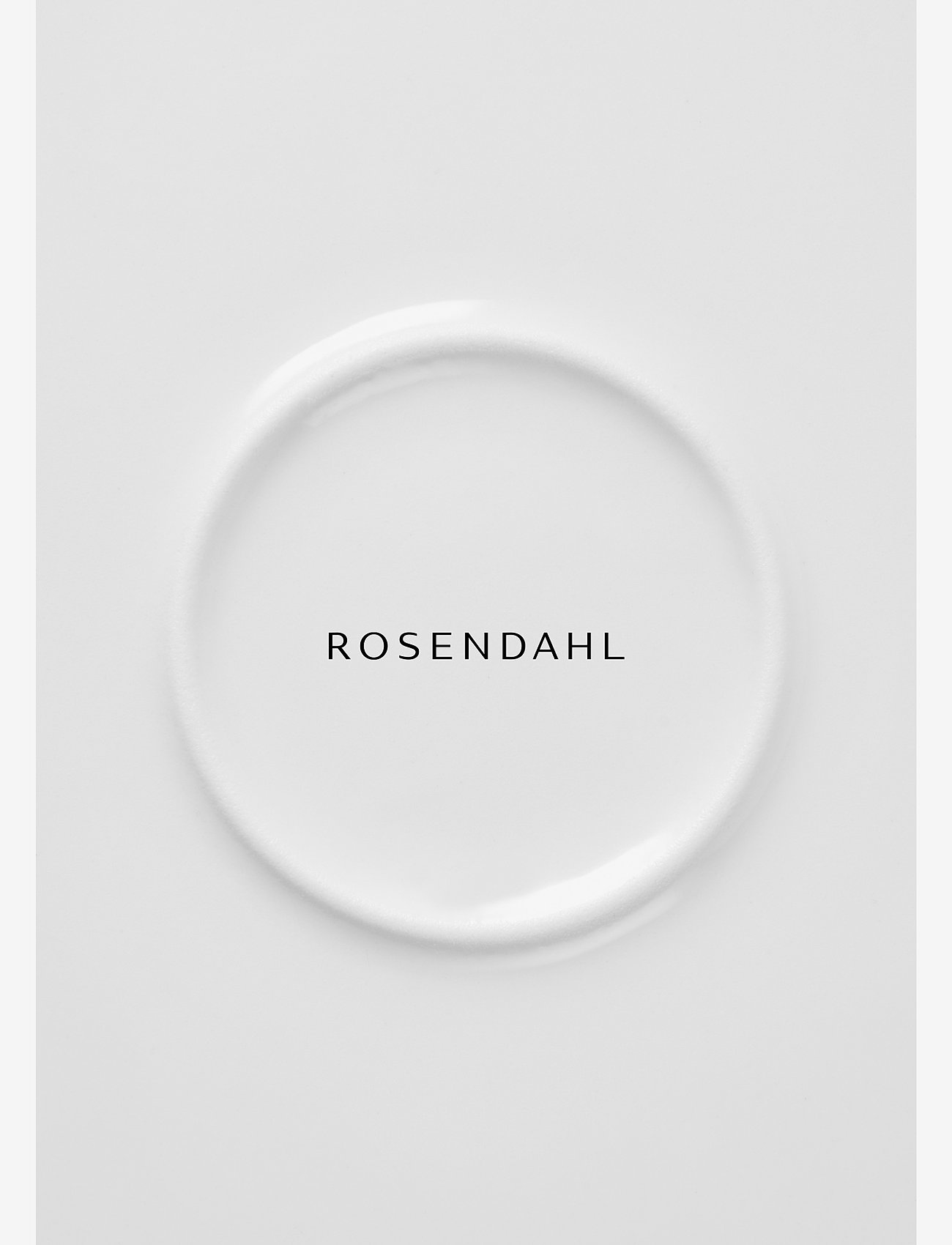 Rosendahl - GC Cottage Plate Ø19.5 cm white w. deco - lėkštutės - white w. deco - 3