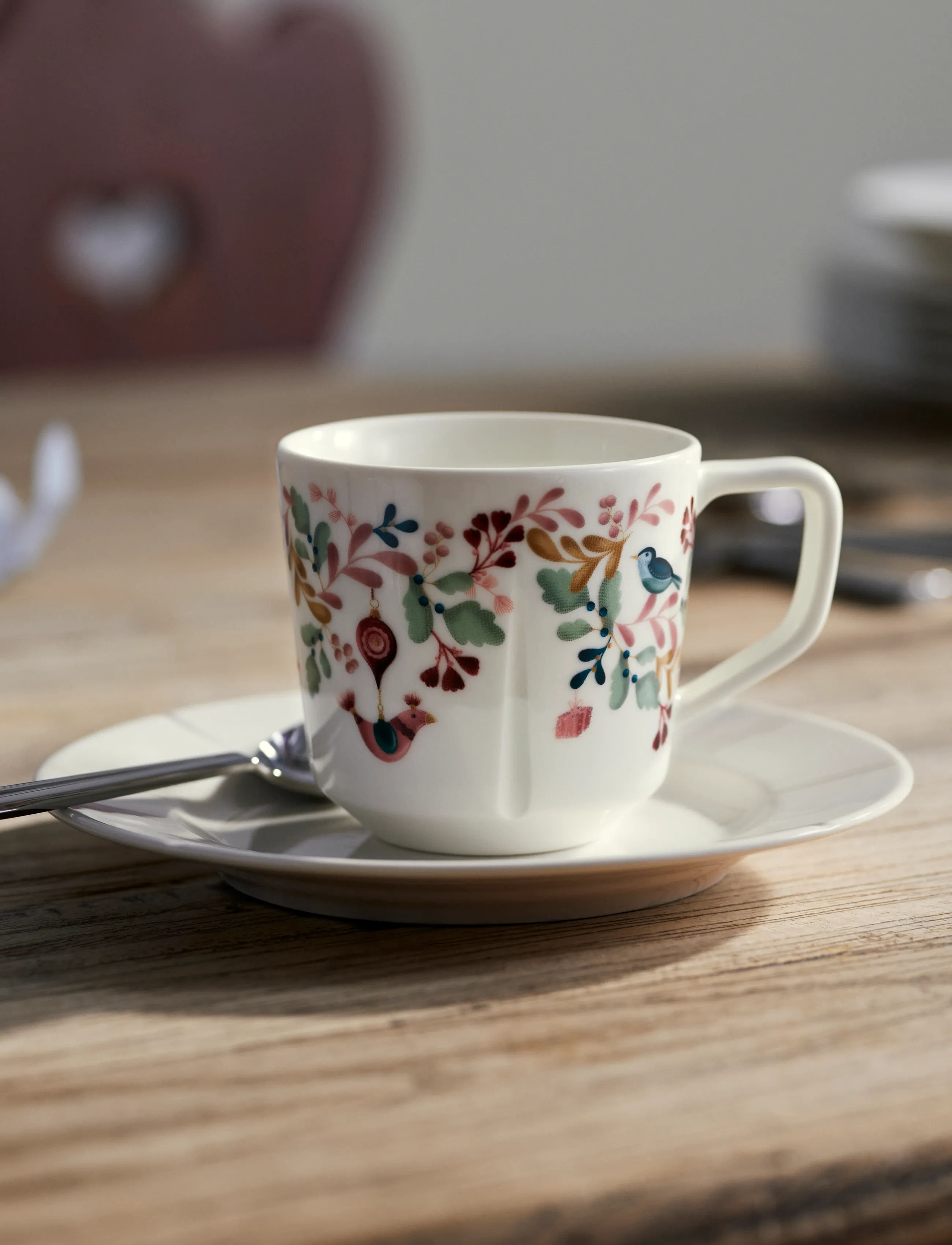 Rosendahl - GC Cottage Mug 30 cl white w. deco - die niedrigsten preise - white w. deco - 3