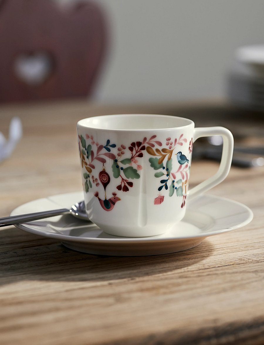 Rosendahl - GC Cottage Mug 30 cl white w. deco - die niedrigsten preise - white w. deco - 3