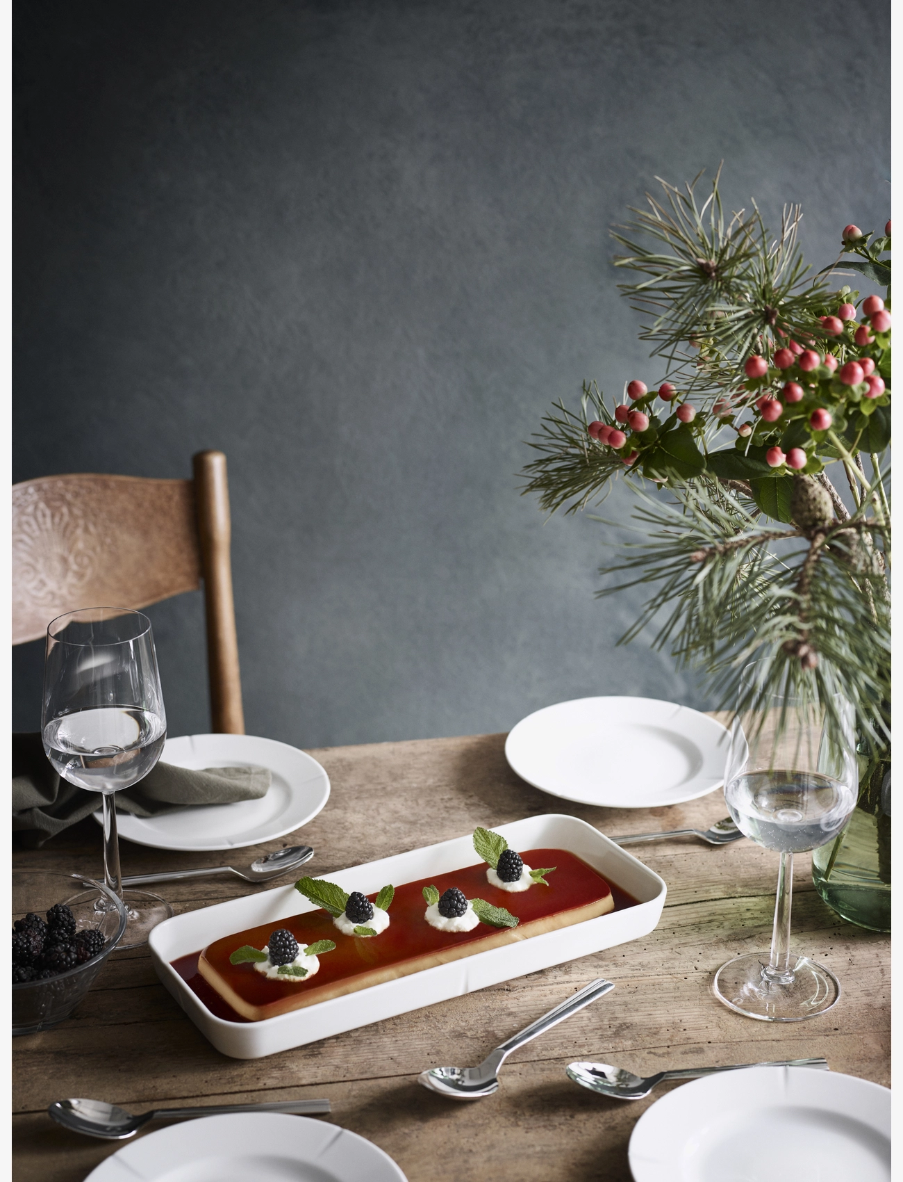 Rosendahl - Grand Cru Ovnsfast fat 35x15 - ildfaste former - white - 1