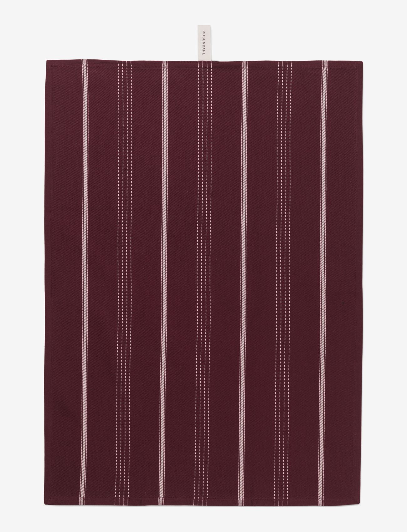 Rosendahl - Rosendahl Textiles Beta Viskestykke 50x70 cm bordeaux - laveste priser - burgundy - 0