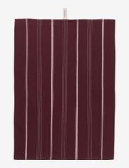 Rosendahl Textiles Beta Teatowel 50x70 cm burgundy - BURGUNDY