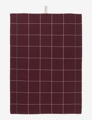 Rosendahl Textiles Gamma Teatowel 50x70 cm burgundy - BURGUNDY