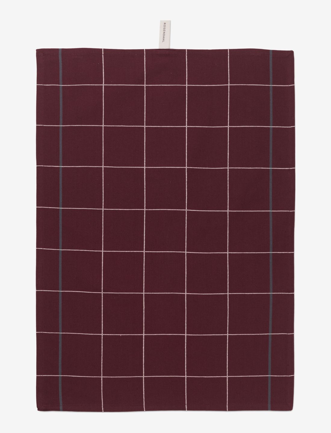Rosendahl - Rosendahl Textiles Gamma Teatowel 50x70 cm burgundy - küchenhandtücher - burgundy - 0