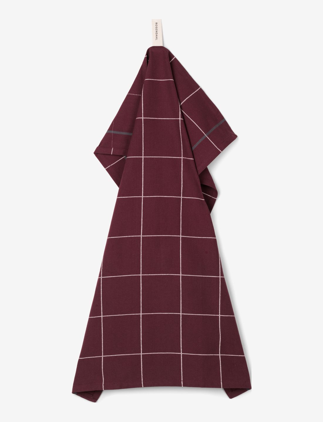 Rosendahl - Rosendahl Textiles Gamma Teatowel 50x70 cm burgundy - küchenhandtücher - burgundy - 2