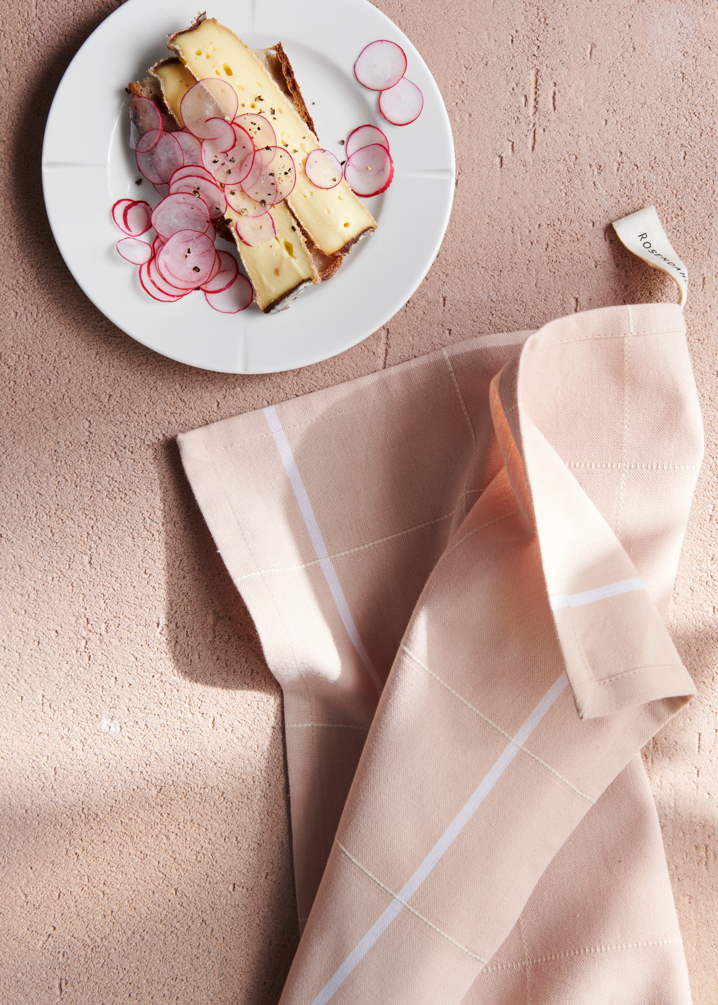 Rosendahl - Gamma Tea towel - blush - 2