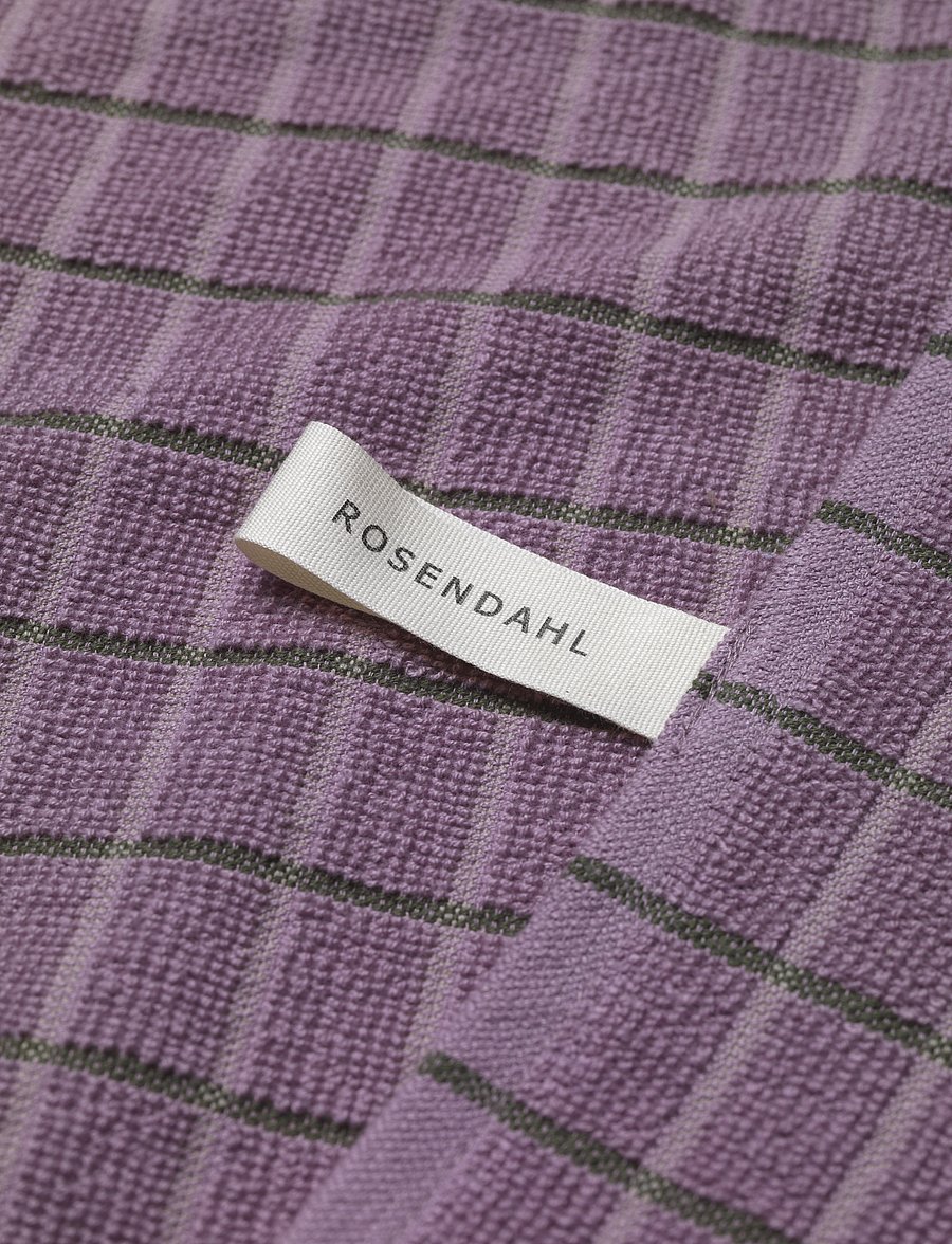 Rosendahl - Rosendahl Textiles Terry Teatowel 50x70 cm lavender - torchons - lavender - 4