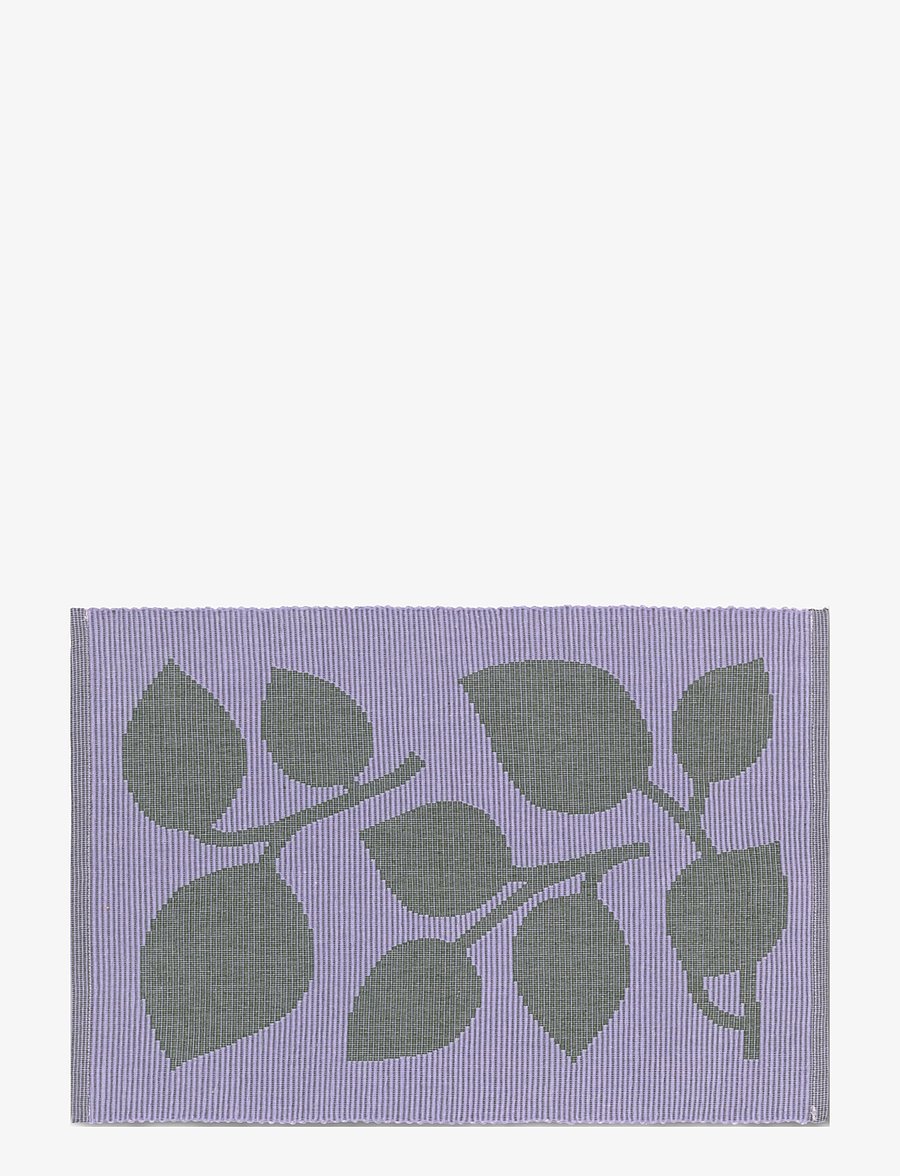 Rosendahl - Rosendahl Textiles Outdoor Natura Dækkeserviet grøn/lavendel - dækkeservietter - green/lavender - 1