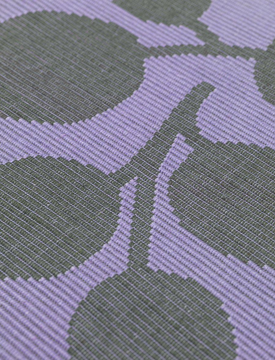 Rosendahl - Rosendahl Textiles Outdoor Natura Dækkeserviet grøn/lavendel - dækkeservietter - green/lavender - 2