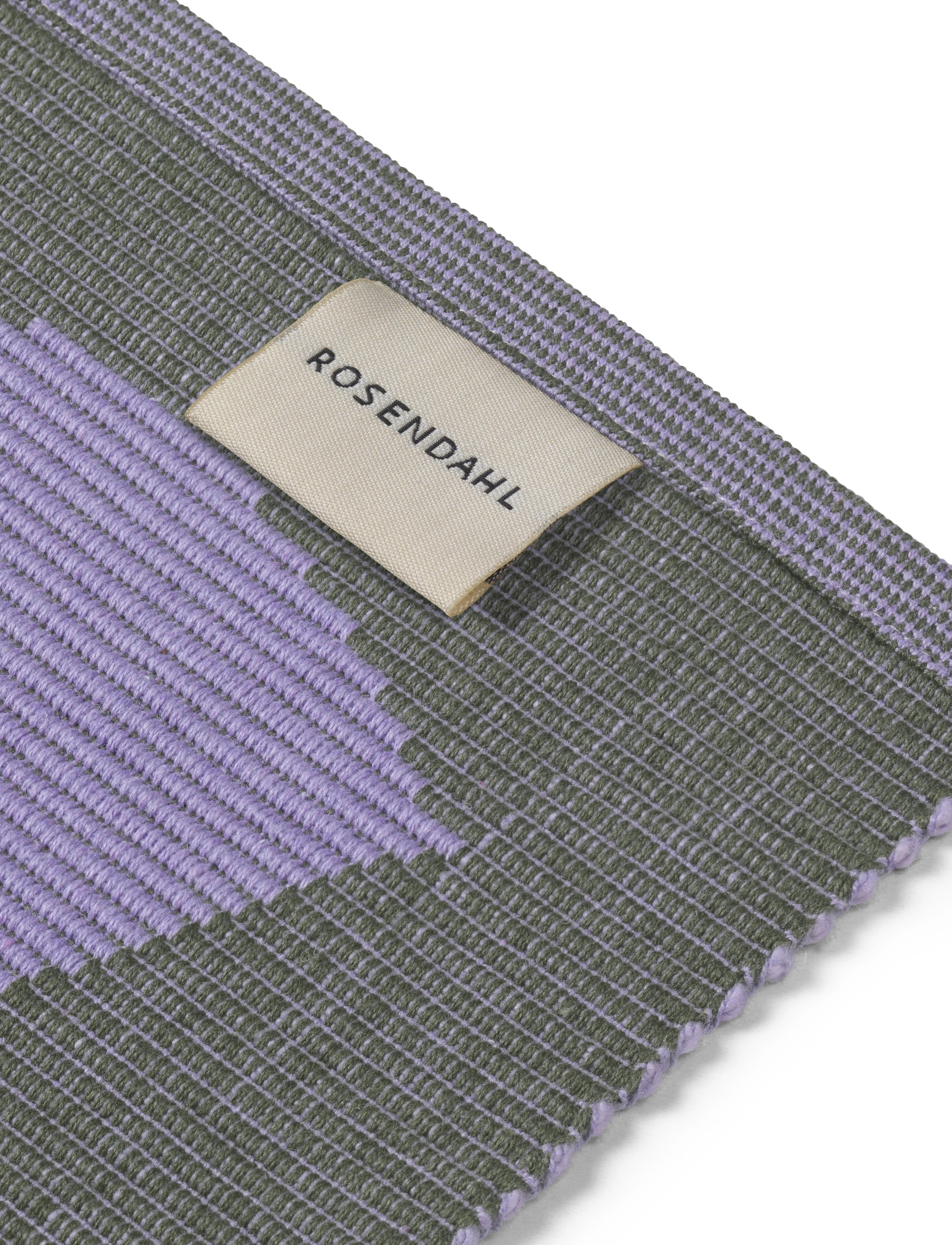 Rosendahl - Rosendahl Textiles Outdoor Natura Dækkeserviet grøn/lavendel - dækkeservietter - green/lavender - 3