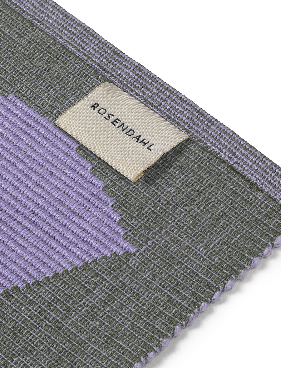 Rosendahl - Rosendahl Textiles Outdoor Natura Dækkeserviet grøn/lavendel - dækkeservietter - green/lavender - 3