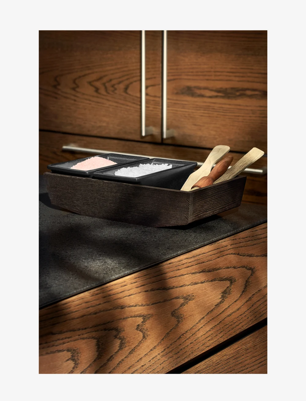 Rosendahl - RÅ Salt cellar H6,5 - soola- ja pipraveskid - black - 2