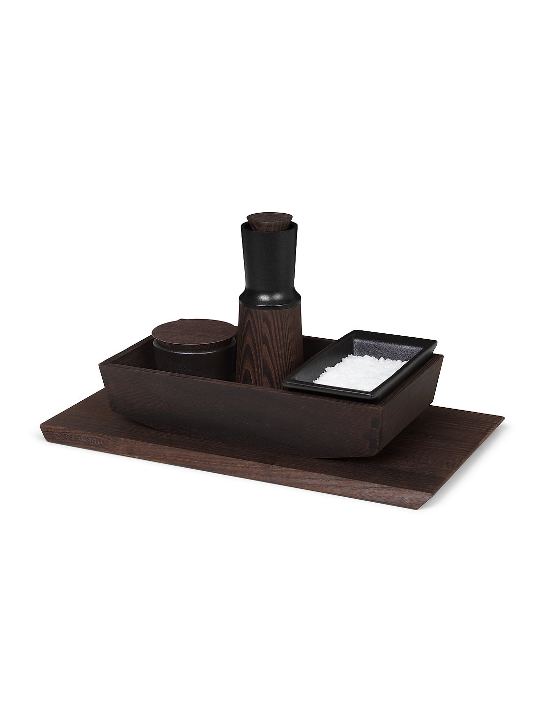 Rosendahl - RÅ Condiment Caddy H7,5 - kryddkvarnir - thermo ash - 3