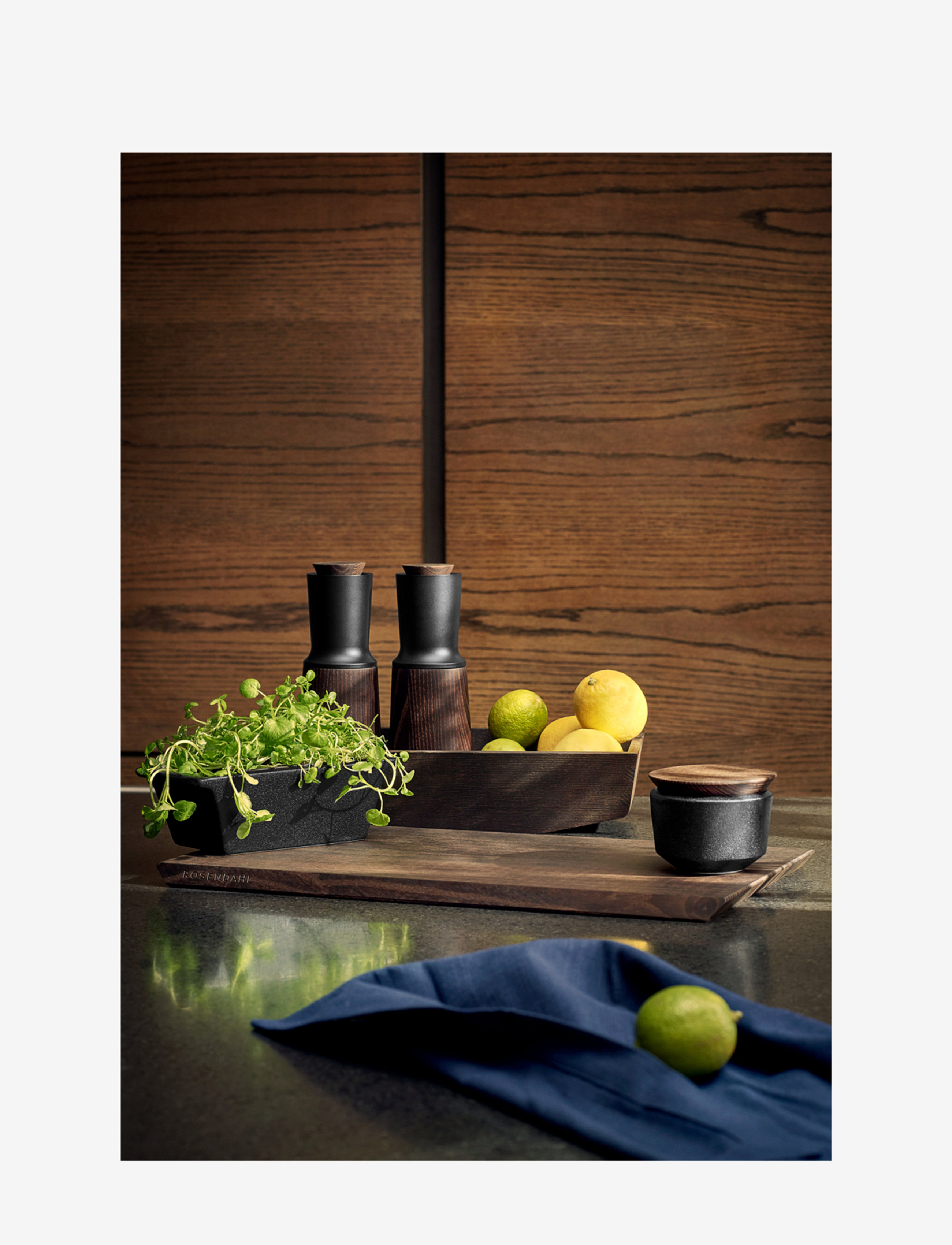 Rosendahl - RÅ Chopping board 44x25 - lõikelauad - thermo ash - 3