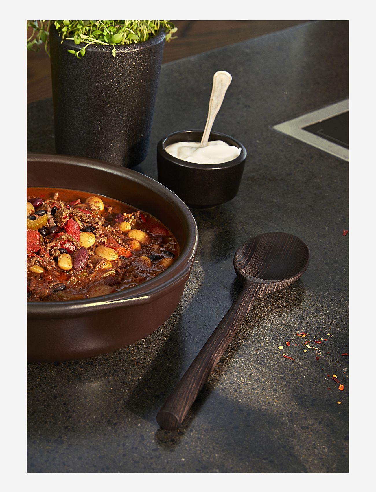 Rosendahl - RÅ Ladle thermo ash - servierlöffel - thermo ash - 2