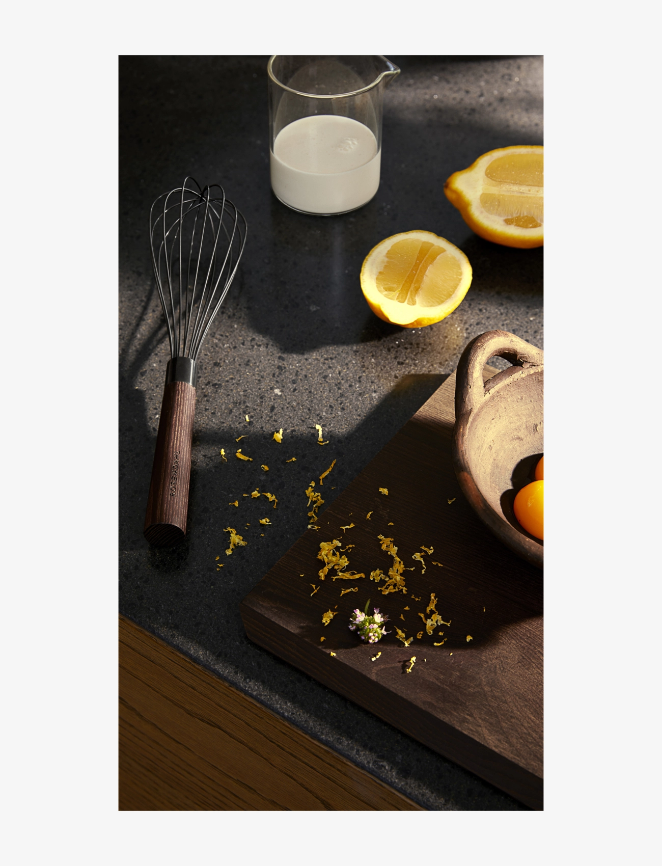 Rosendahl - RÅ Whisk thermo ash/gun metallic - schneebesen - thermo ash/gun metallic - 4