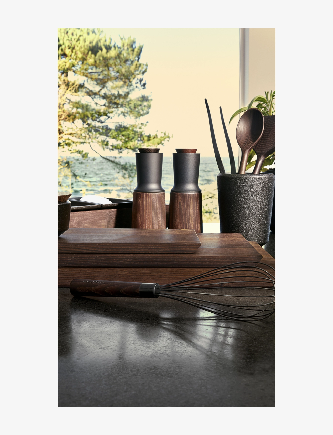 Rosendahl - RÅ Whisk thermo ash/gun metallic - schneebesen - thermo ash/gun metallic - 5