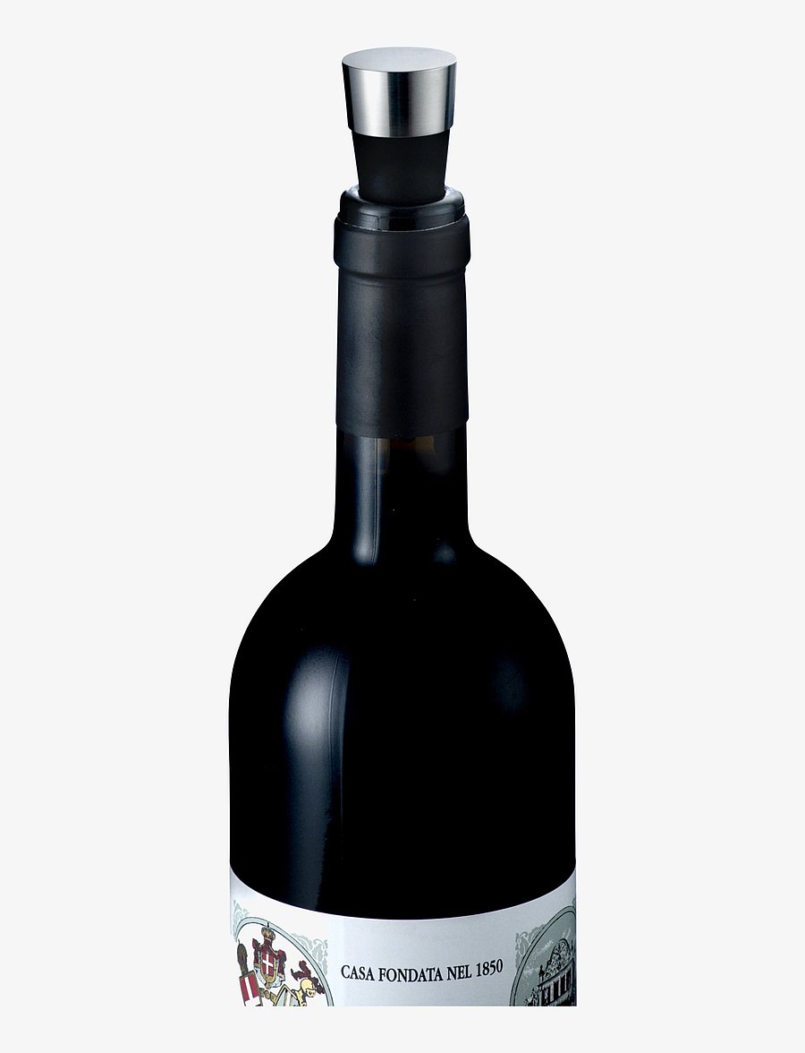 Rosendahl - Grand Cru Wine stopper H9 - black/steel - 1