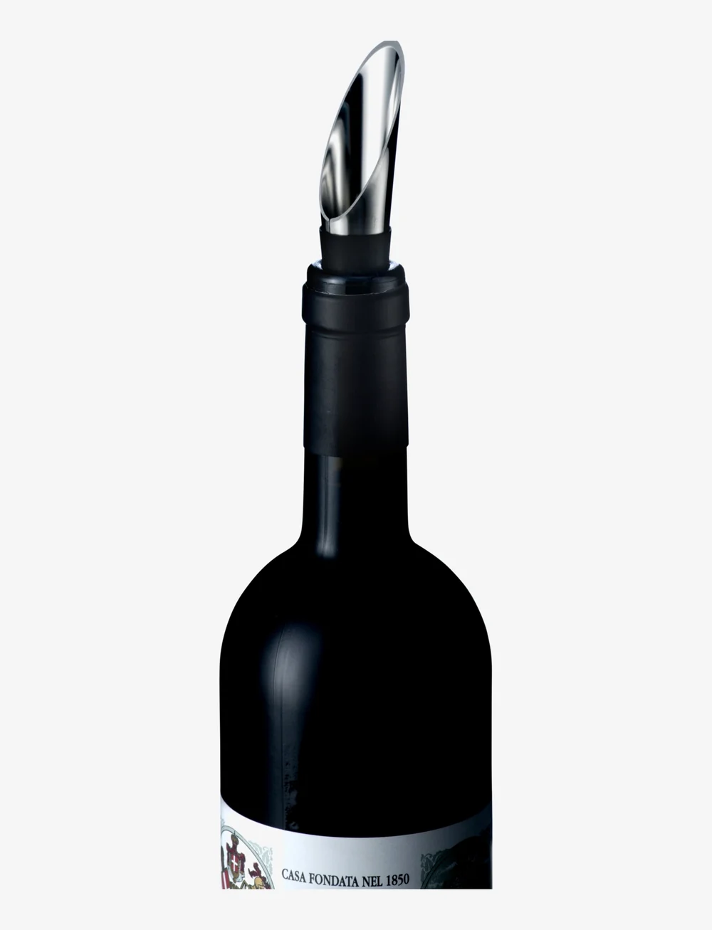 Rosendahl - Grand Cru Pourer H8 - flaschenöffner & weinverschlüsse - black/steel - 1
