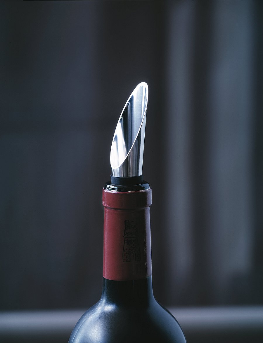 Rosendahl - Grand Cru Pourer H8 - flaschenöffner & weinverschlüsse - black/steel - 2