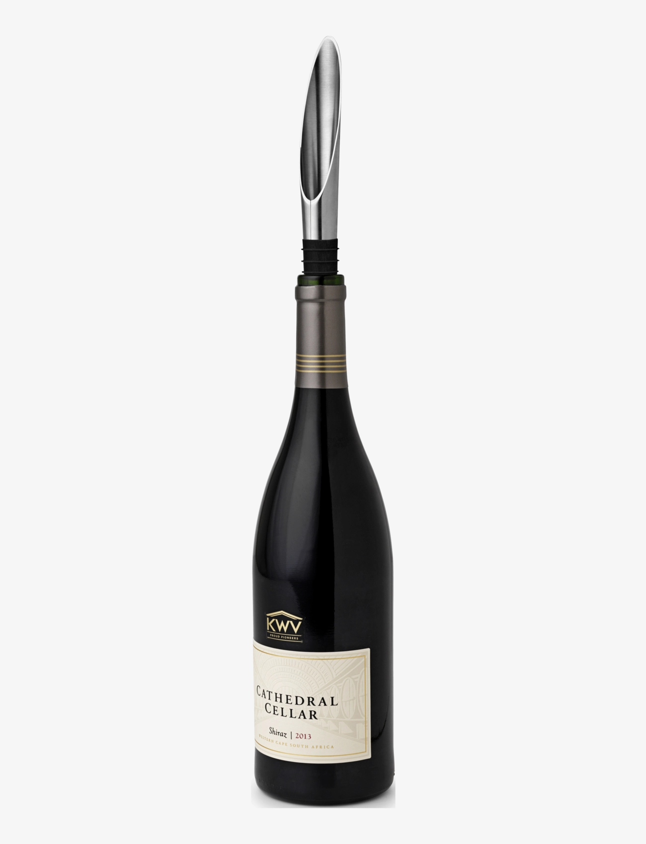 Rosendahl - Grand Cru Pourer H8 - bottle openers & wine stoppers - black/steel - 3