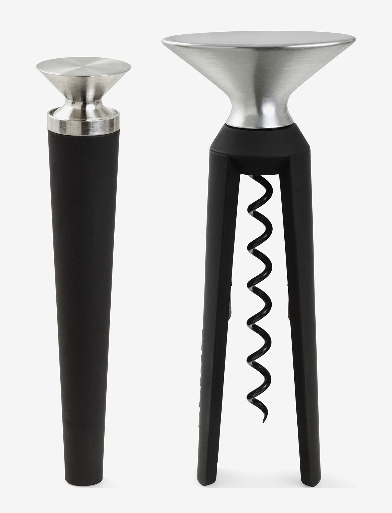 Rosendahl - GC Opener and Corkscrew - pullonavaajat & viinikorkit - black/steel - 0