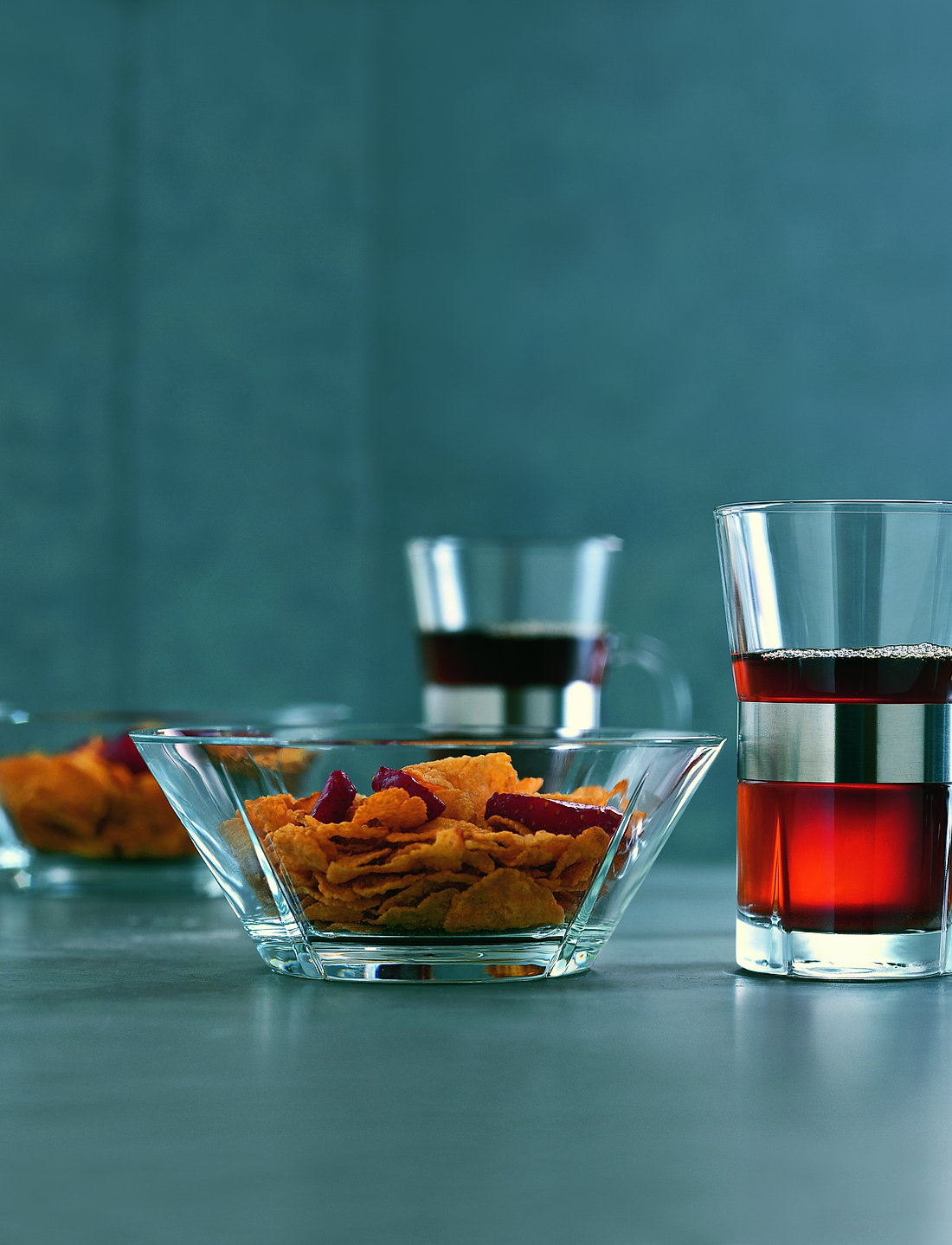 Rosendahl - Grand Cru Frukostset 2 pers.: Hot drink och skål - frukostskålar - clear - 2