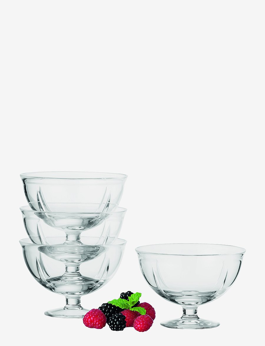 Rosendahl - Grand Cru Soft Glass Bowl Ø12cm 4 pcs. - müslischalen - clear - 1