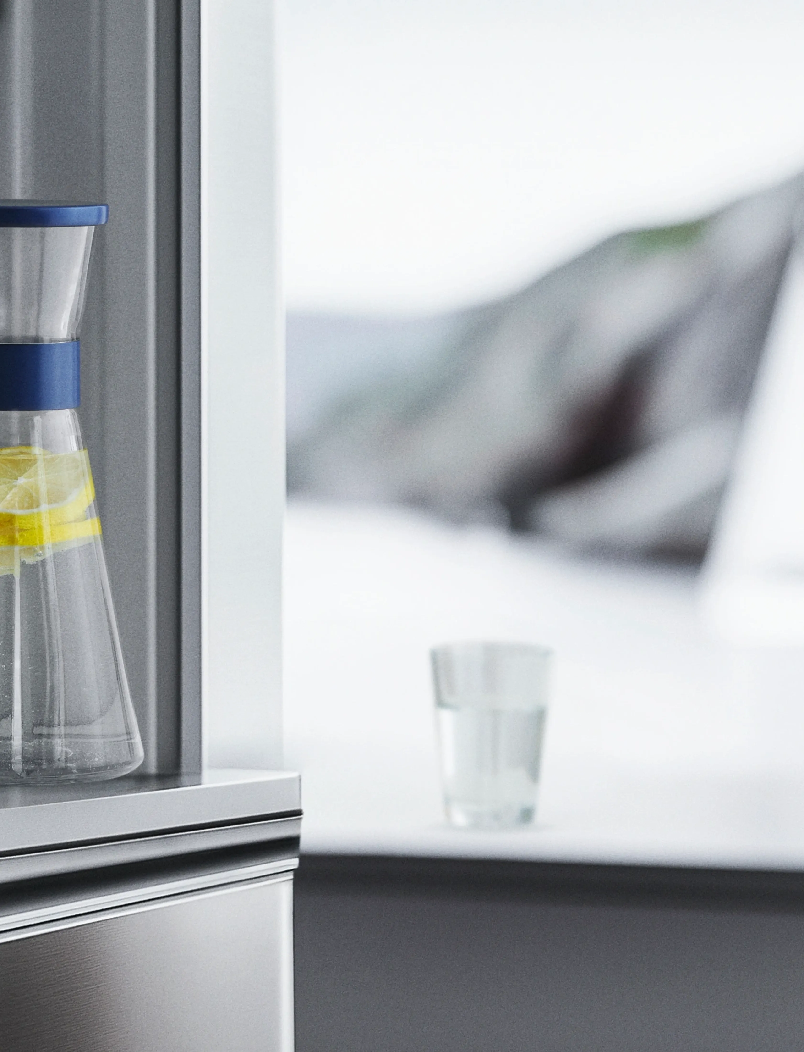 Rosendahl - GC Water carafe 90 cl ocean blue - wasserkaraffen - ocean blue - 3