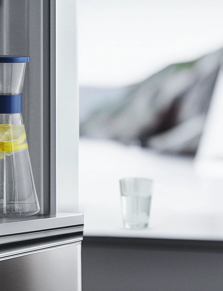 Rosendahl - GC Water carafe 90 cl ocean blue - wasserkaraffen - ocean blue - 3