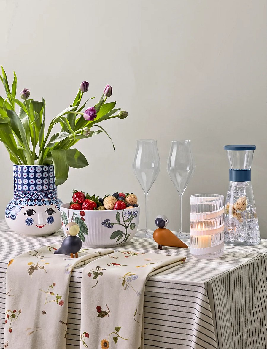 Rosendahl - GC Water carafe 90 cl ocean blue - wasserkaraffen - ocean blue - 4