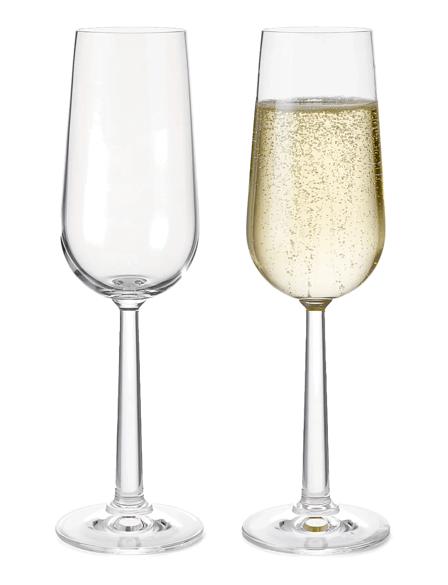 Rosendahl - Grand Cru Champagne Glass 24 cl 2 pcs. - sektgläser - clear - 1